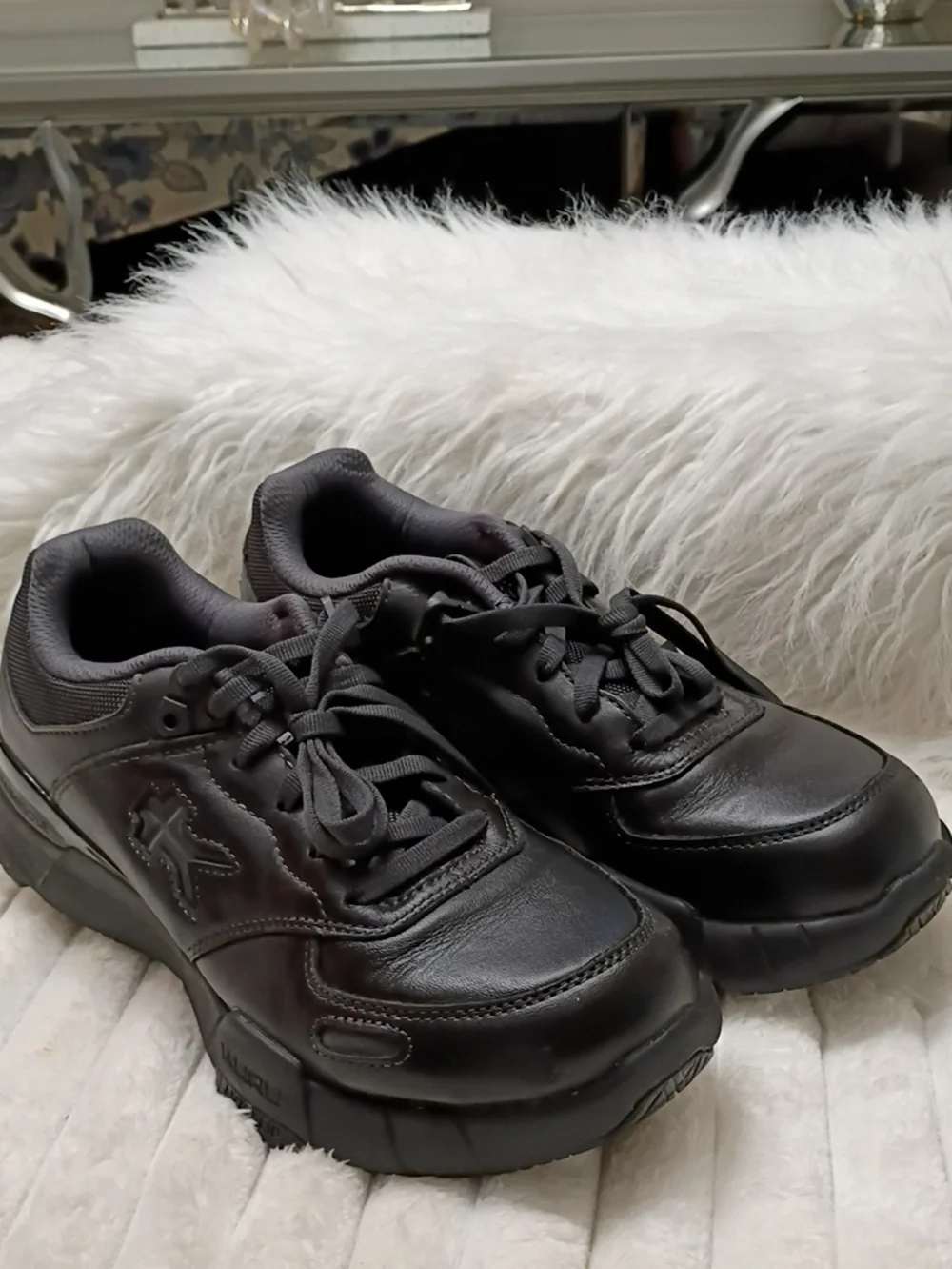Kuru Kinetic 2 Black Anti-Slip Stability Arch Support Men's Work Shoes 7.5M